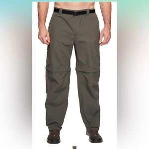 Columbia Men’s Silver Ridge Convertible Pants 48W 36L Gravel color